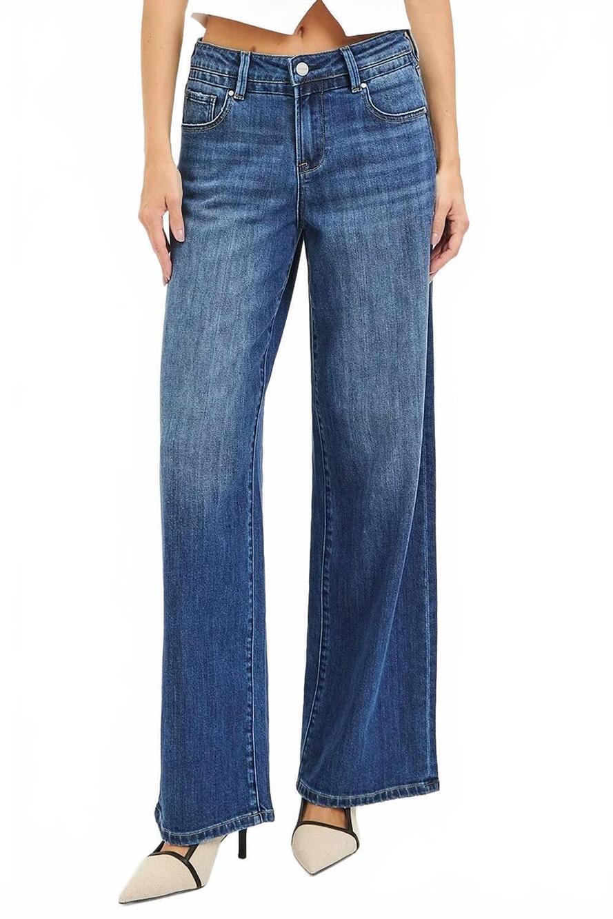 NEW RISEN jordan baggy relaxed jeans in dark